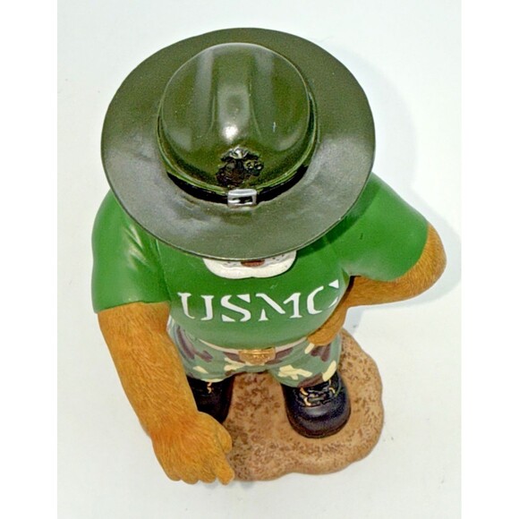 The Hamilton Collection USMC Attitude Adjustment Barking Orders Figure 5.5" - Picture 3 of 12
